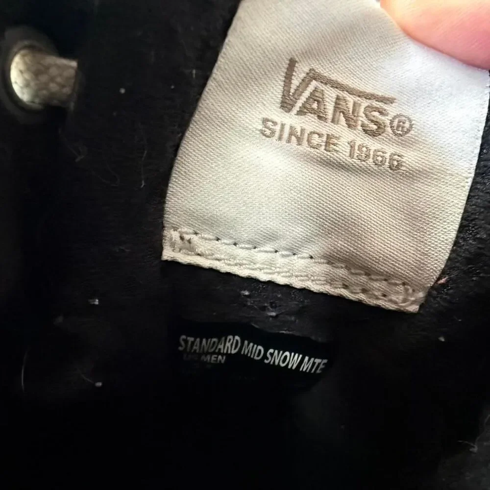 Vans Standard Mid Snow MTE Boots M5.5 W7